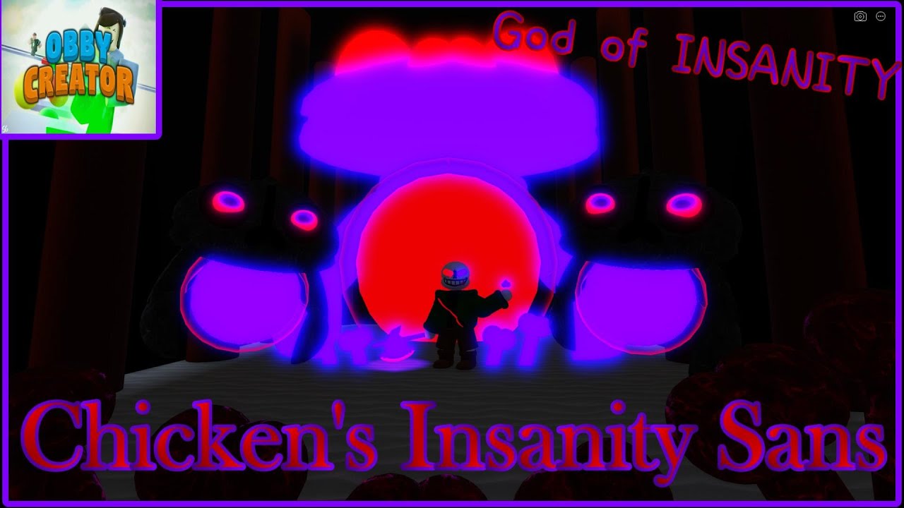 [Roblox]🛠️Obby Creator🛠️Chicken's Insanity Sans展示!