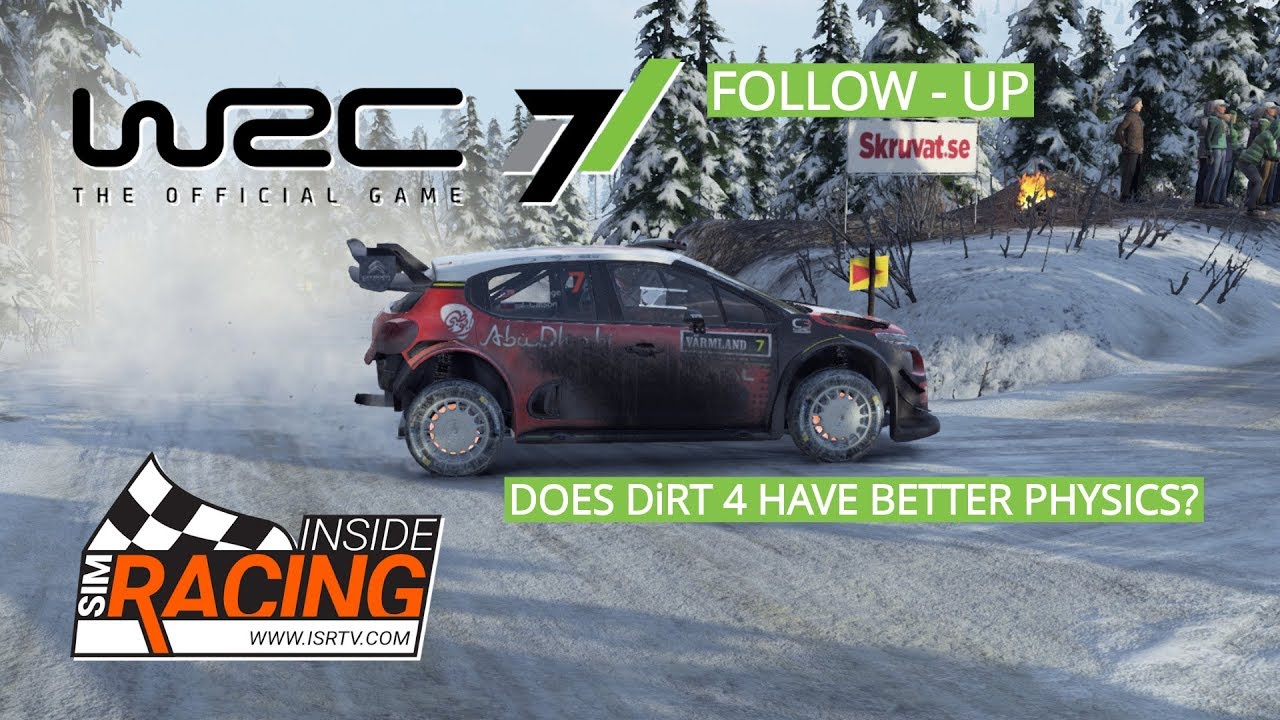 WRC 7 - Follow-Up - Does DiRT 4 Have Better Physics?