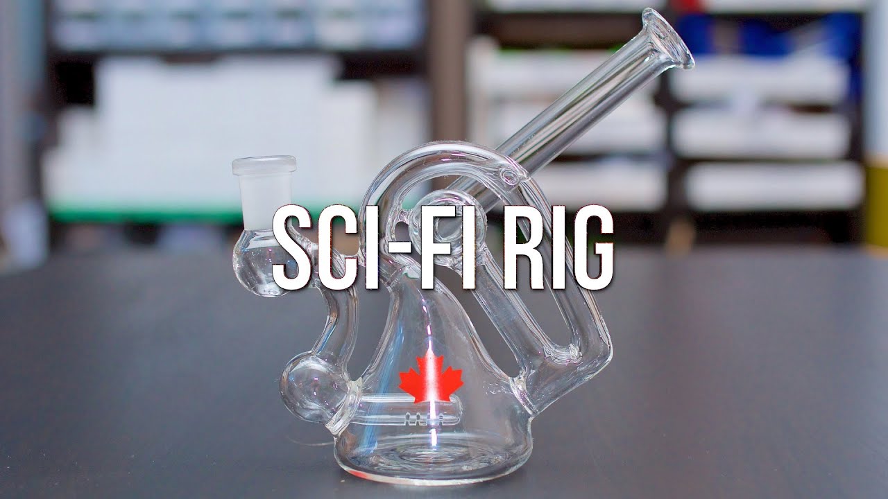 Sci-Fi Rig 14mm Water Piece - Product Demo | GWNVC's Vaporizer Reviews