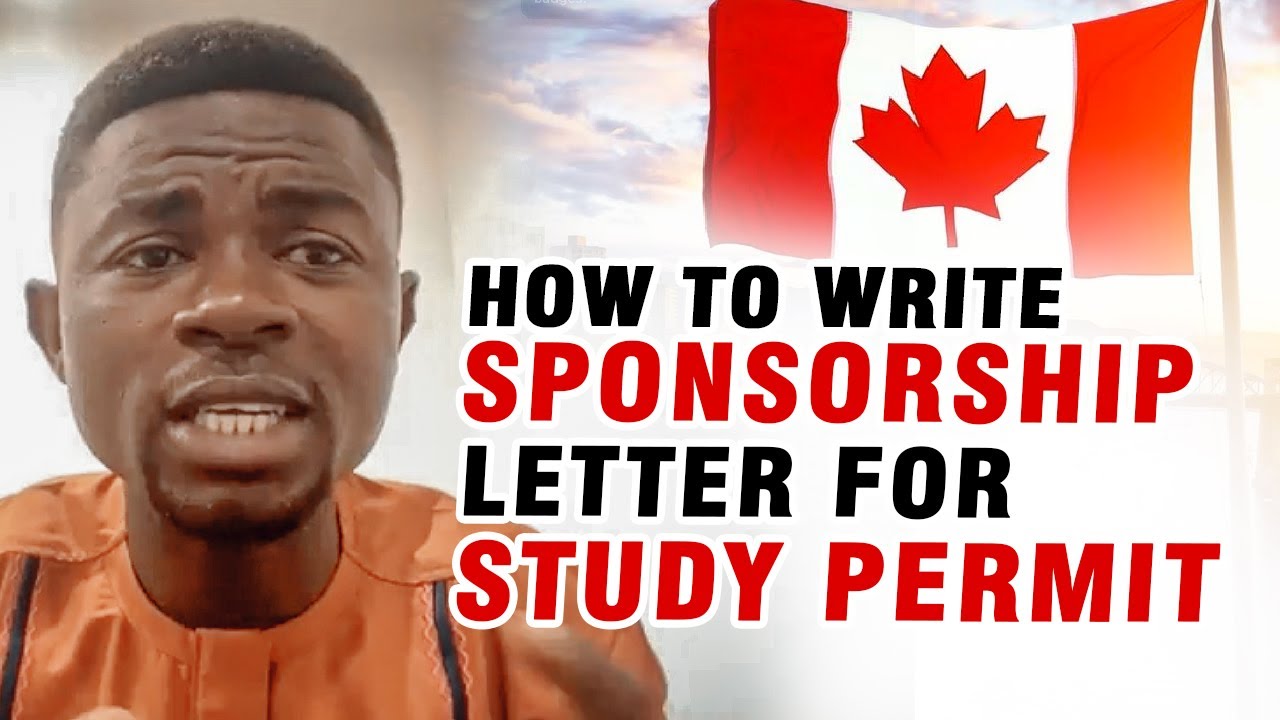 Mastering sponsorship letters for Canadian study permits - Step-by-step guide.