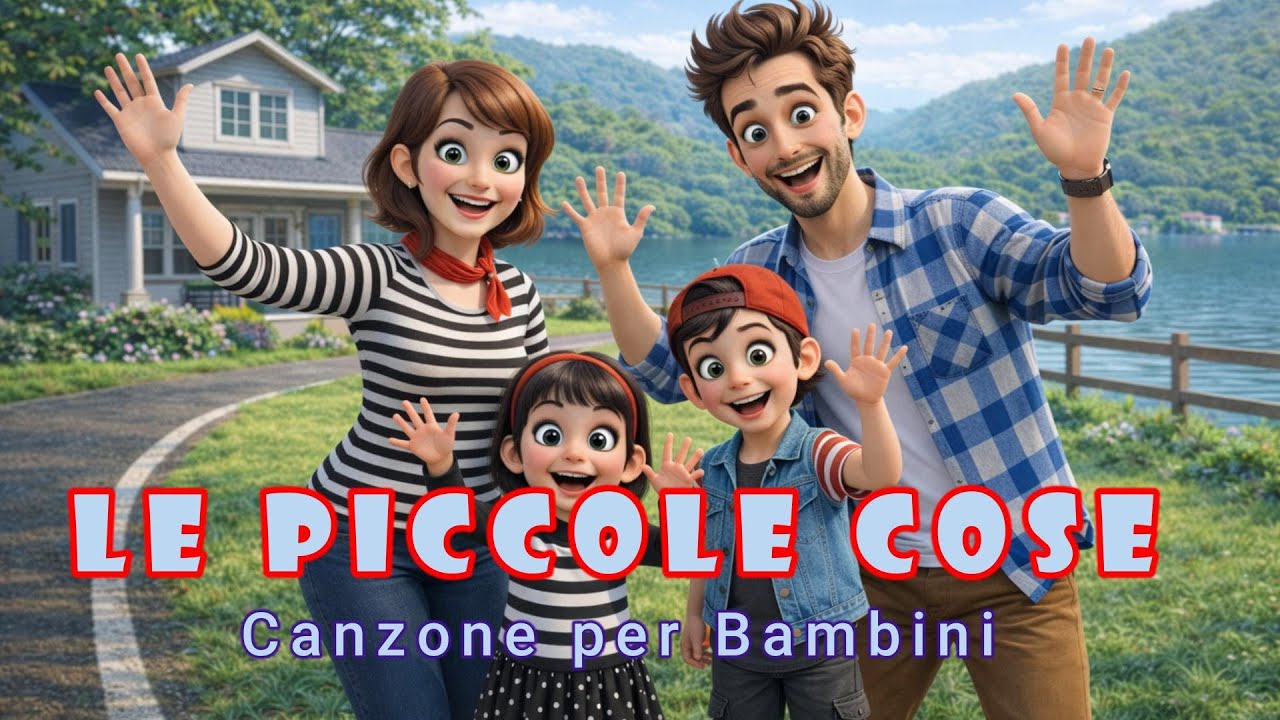Le Piccole Cose Funzionano Così 🌈 | Canzone per Bambini