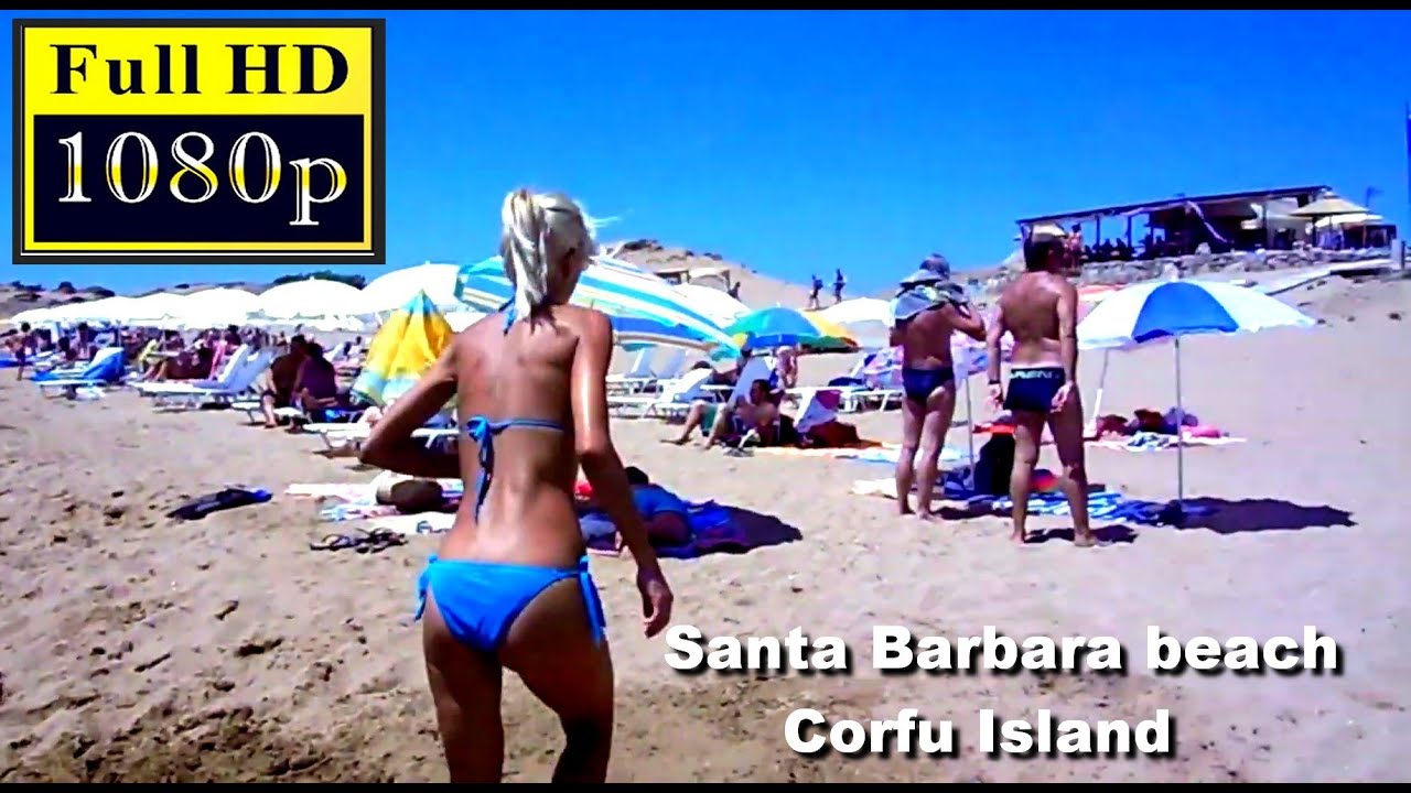 Santa Barbara beach / Marathias Beach , Corfu island - Santa Barbara / Maratias plaža, Krf