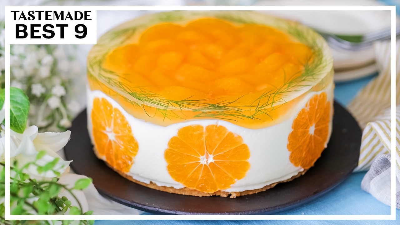 【こたつでぬくぬくしながら食べたい】絶品オレンジ・みかんレシピ🍊🧡BEST9