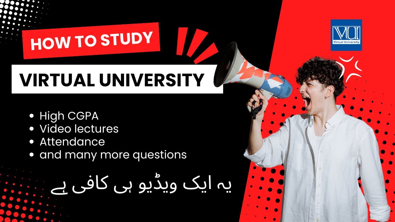 How to study in Virtual University, Guidelines for first semester students of Virtual University