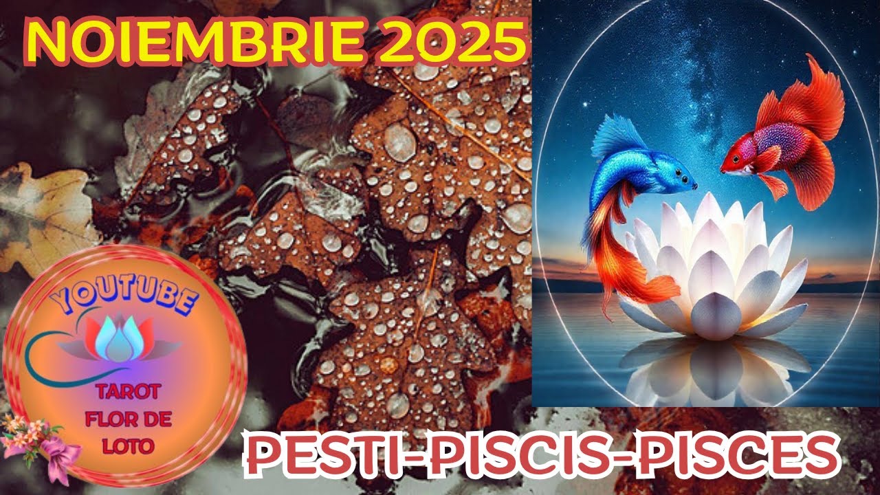 PESTI ♓NOIEMBRIE 2025🔮O PUTERNICA PROTECTIE SPIRITUALA🍁🌨️✨