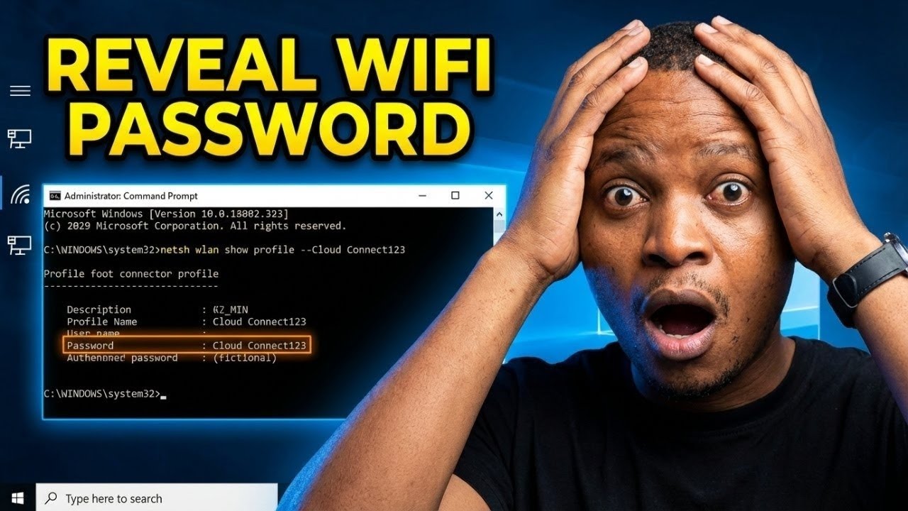 Find Any Saved WiFi Password Windows Quickly