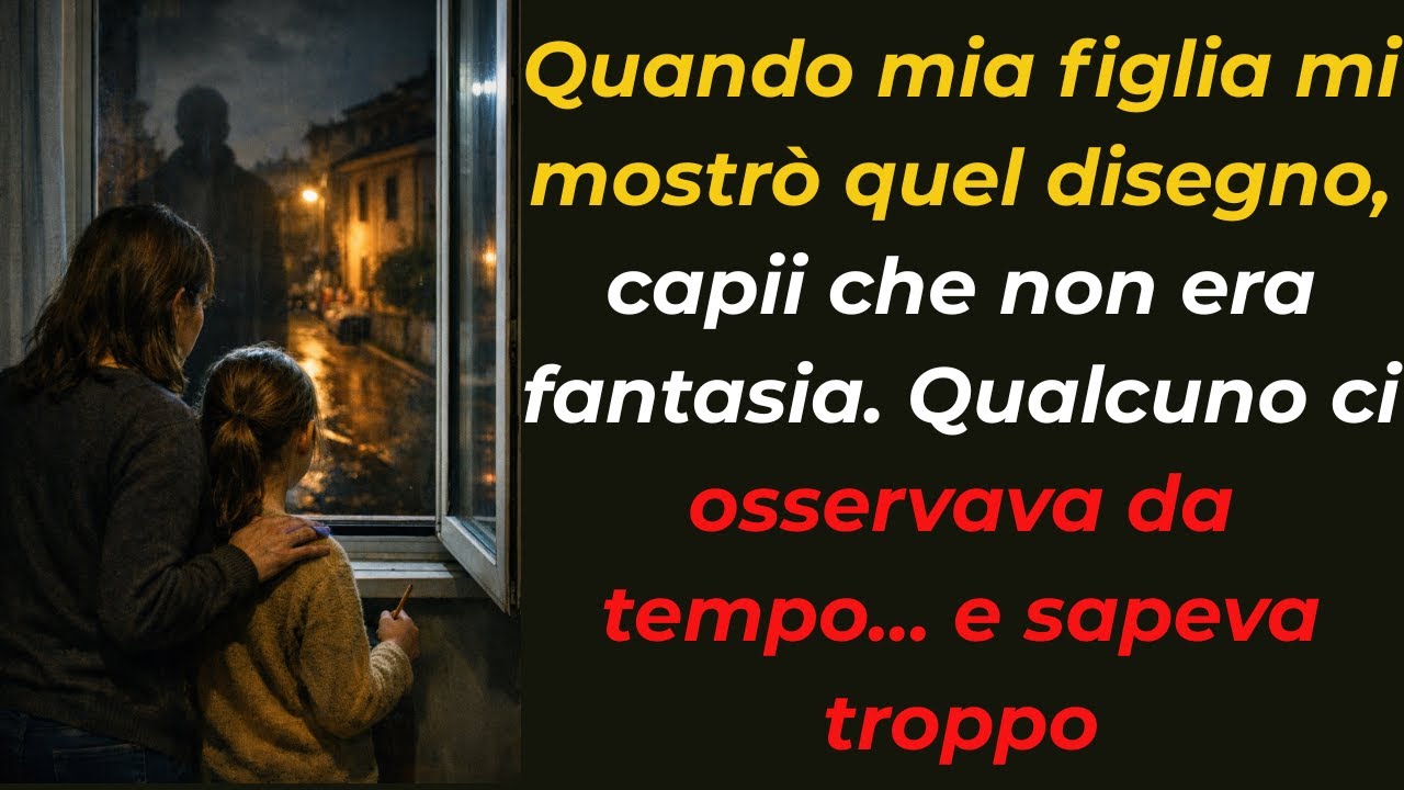 Mia Figlia Mi Ha Mostrato Il Suo Disegno A Scuola — E Ho Capito Chi Ci Stava Spiando…