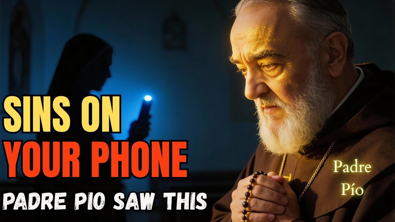 What Padre Pio SAW When You Keep HIDDEN Sins on Your Phone