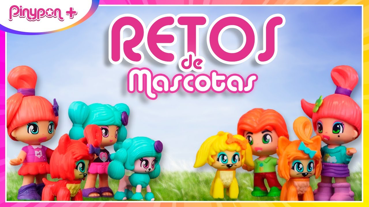 ¡Retos en el Parque de Mascotas! 🌈 ¡Pinypon Plus Juguetes!
