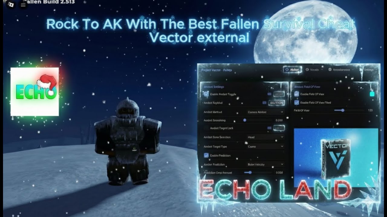 Rock To AK With The Best Fallen Survival | VECTOR EXTERNAL *ANTI-CHEAT BYPASS*