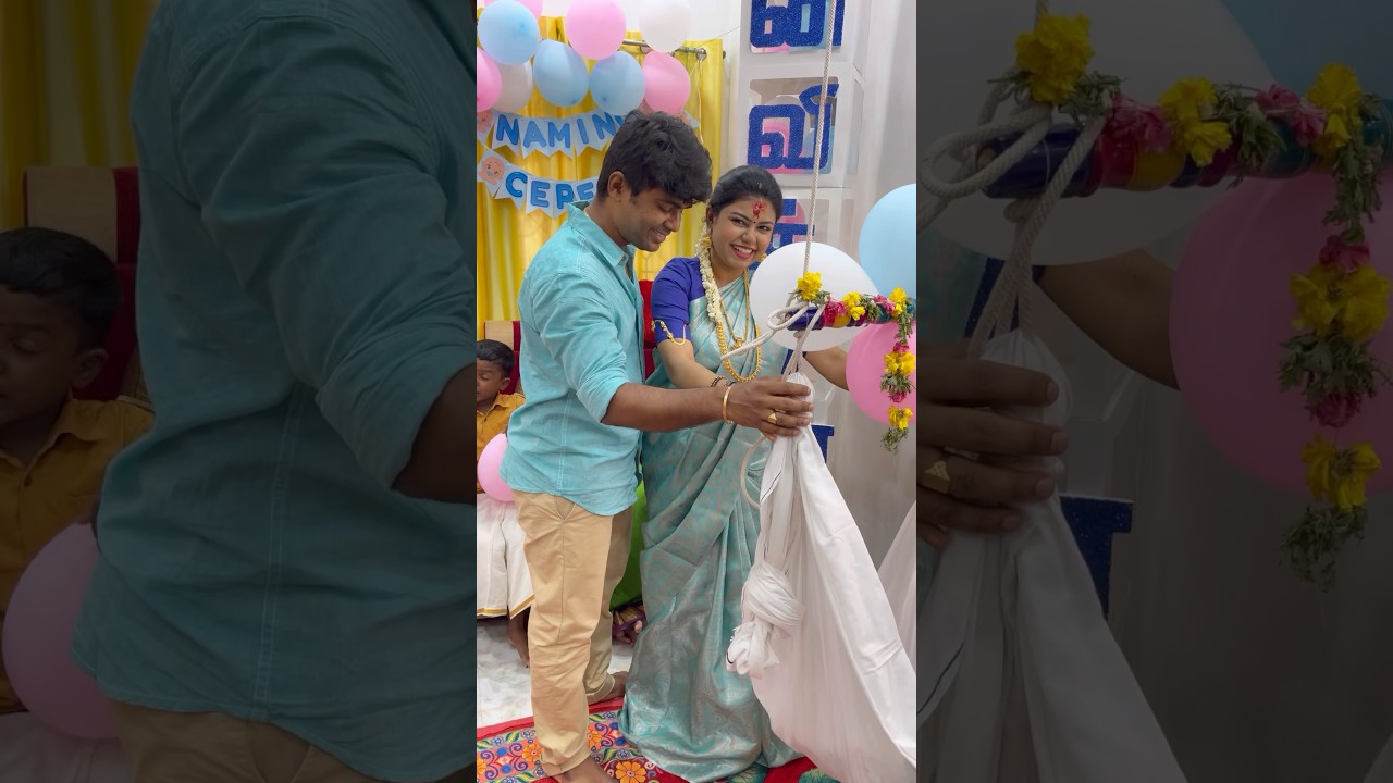 Our kutty’s naming ceremony✨ Name revealed❤️ #arrahman #music #bgm #song #babynaming #namingceremony