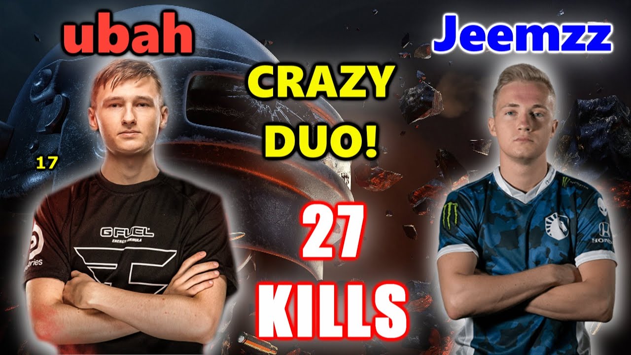 Faze ubah & Liquid Jeemzz - 27 KILLS - CRAZY DUO - PUBG