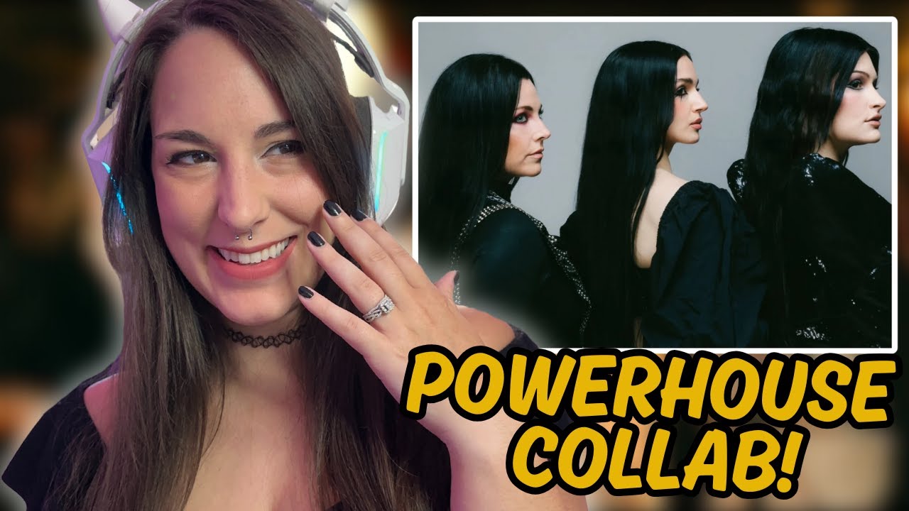 POWERHOUSE COLLAB! | POPPY, AMY LEE, COURTNEY LAPLANTE - End of You | FIRST TIME REACTION