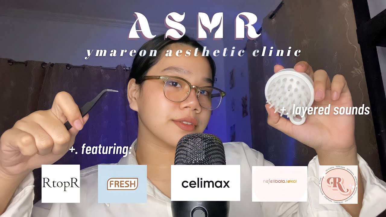 ASMR | Aesthetic Clinic Appointment w/ Ymareon[ Skin Care, Facial, Visual Triggers ] 🇵🇭