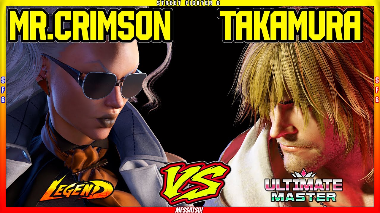 SF6 Mister Crimson (C.Viper) VS Takamura (Ken)💥Messatsu💥