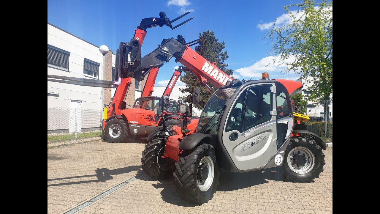Manitou Stapler MLT625 Landwirtschaft 6Meter 2,5to