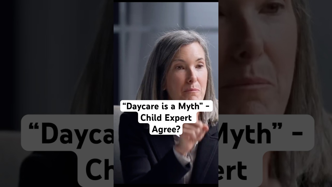 Daycare is Myth - Child Expert and Psychoanalyst Erica Komisar