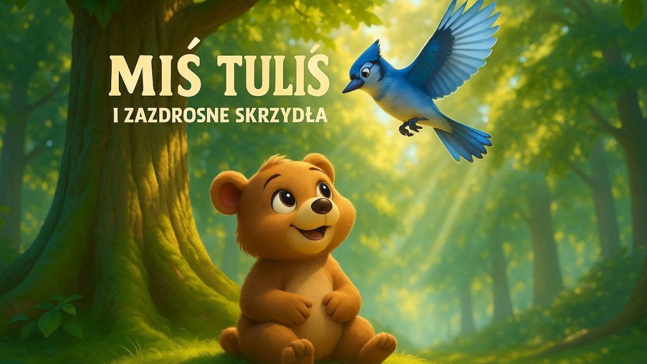 Miś Tuliś i zazdrosne skrzydła 🐦 Bajka o zazdrości, samoocenie i odkrywaniu własnych talentów.
