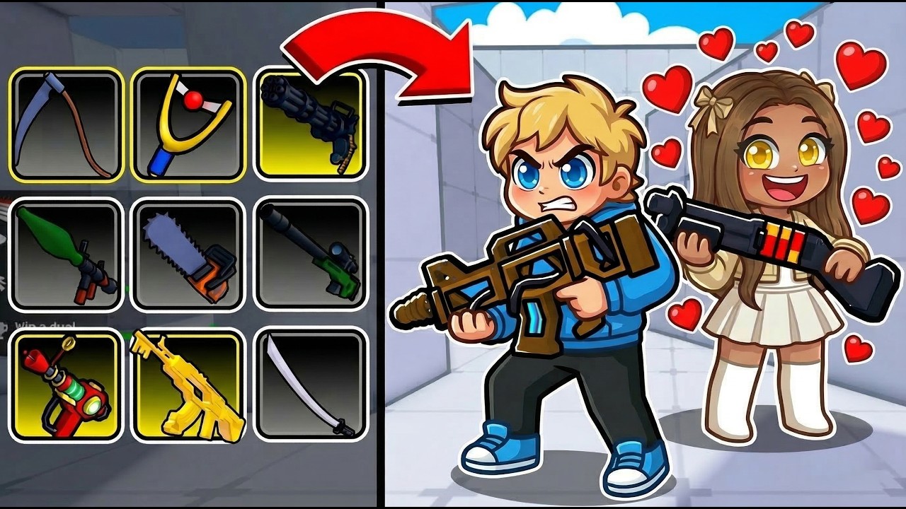 1V1 CU CRUSHUL pe Rivals DAR cu ARME DIFERITE IN FIECARE RUNDA !