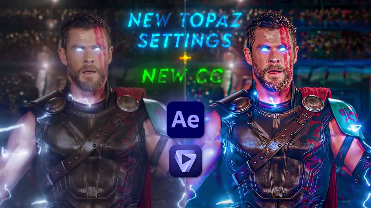 Урок высокого качества 4K | Используйте Topaz для хорошего качества — After Effects NEW CC