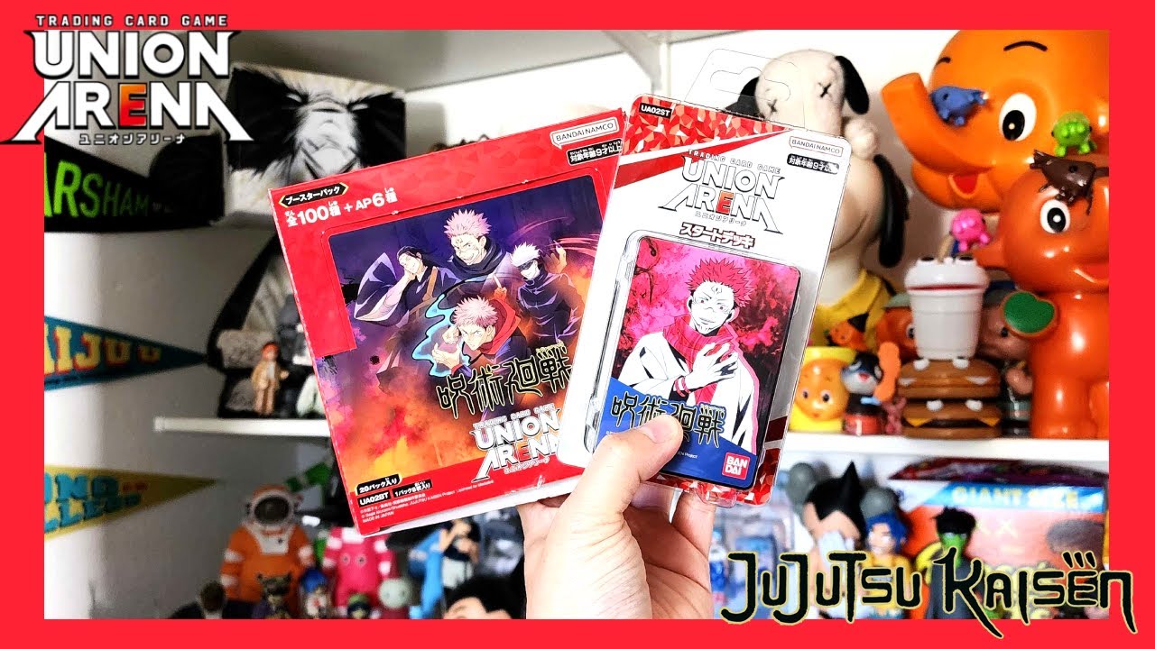 Jujutsu Kaisen Union Arena Booster Box Rip!