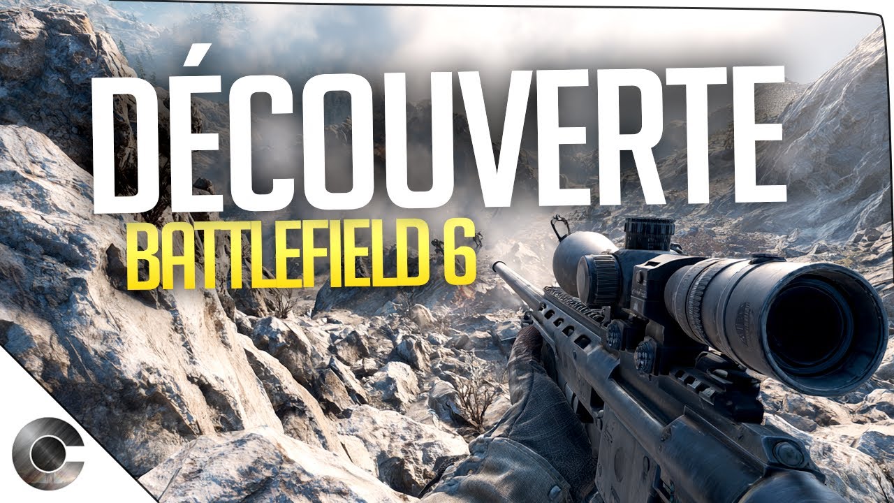 Découverte de BATTLEFIELD 6 au SNIPER - 1er gameplay