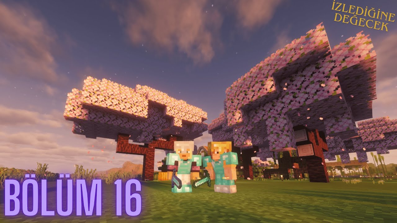 MINECRAFT SURVIVAL JAVA| END ARIYORUZ AMA VİDEONUN HEPSİNİ İZLE| KIZ ARKADAŞIMLA MINECRAFT |BÖLÜM 16