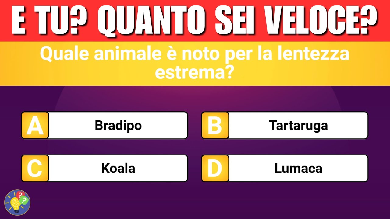 25 Domande di Cultura Generale