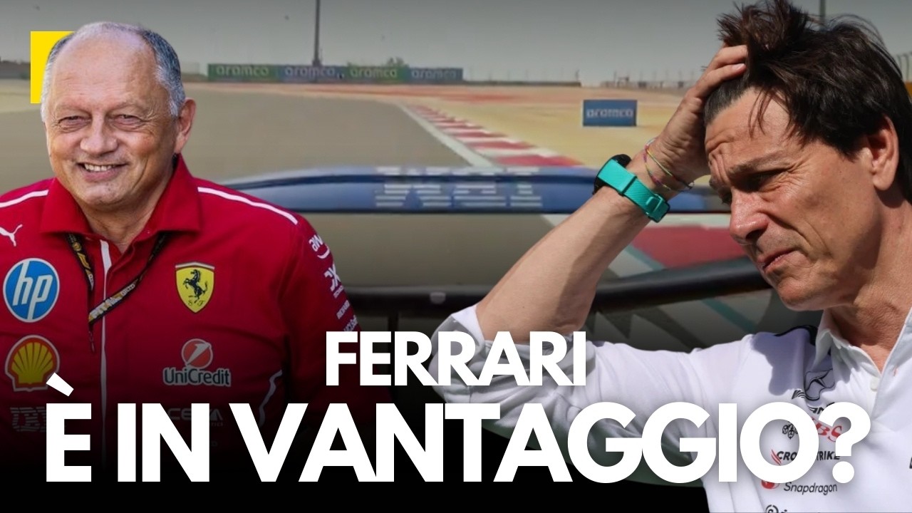 Ferrari? Il vero segreto NON è l’ala. E Toto Wolff dà SPETTACOLO in Bahrain