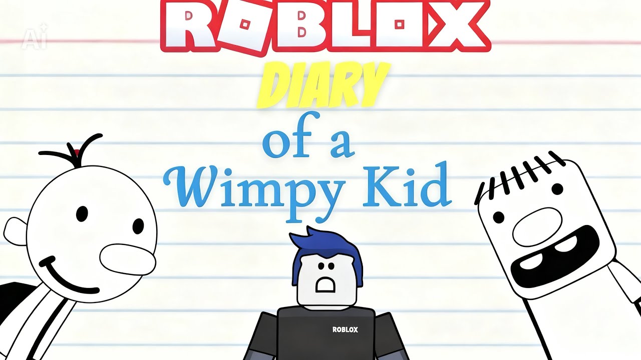 Roblox Diary of a Wimpy Kid Obby!!! Ditching school to make MONEY!!!