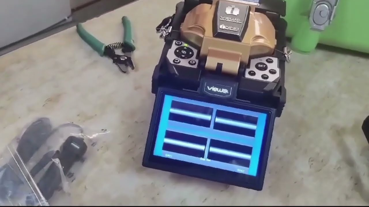 INNO VIEW 6L Core Splicing Machine Product Demo by SPI Engineers-Splice in 9 seconds