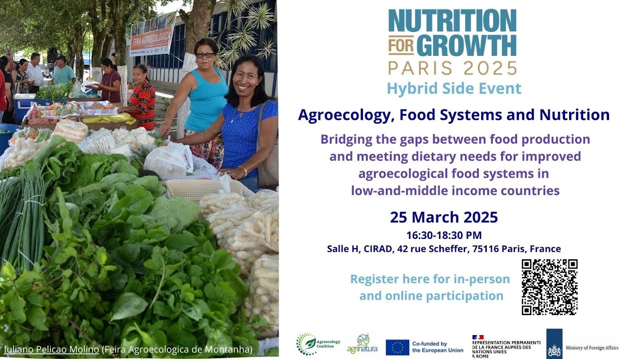Nutrition for Growth Side Event: Agroecology, Food Systems and Nutrition
