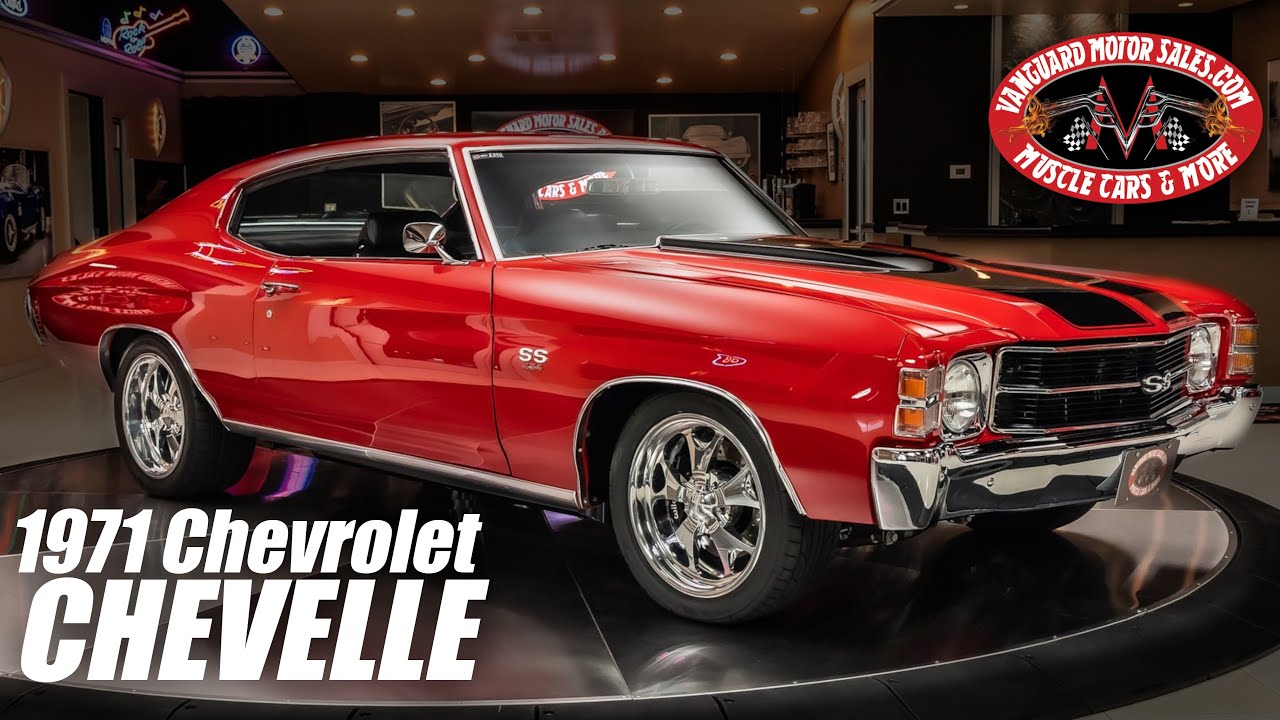 1971 Chevrolet Chevelle Restomod For Sale Vanguard Motor Sales #8390