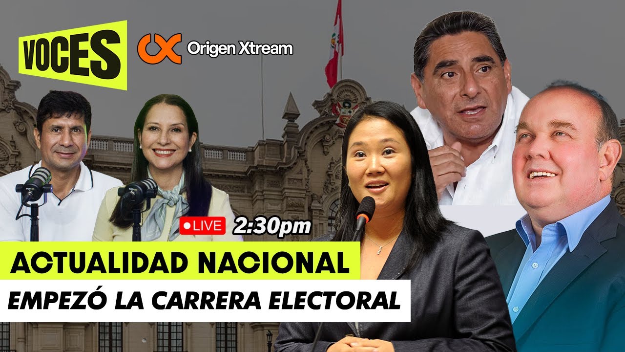 📢 VOCES | ACTUALIDAD NACIONAL 🇵🇪 | Empezó la carrera electoral - ¿La ESI va en Arequipa? 📚