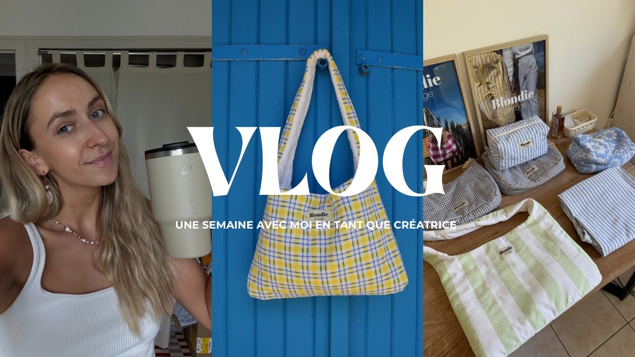Comment je gère ma petite marque d’accessoires faits main | couture & commandes 🌞🌸🌊