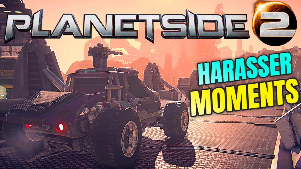 Crazy and Fun Harasser Moments You Have to See in Planetside 2!