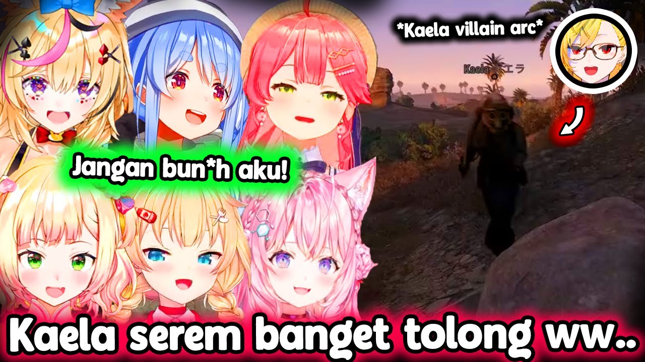 Kaela Day 1 Ketika Memulai Arc Villain Berhasil Nakutin Banyak Member ww..【Hololive】