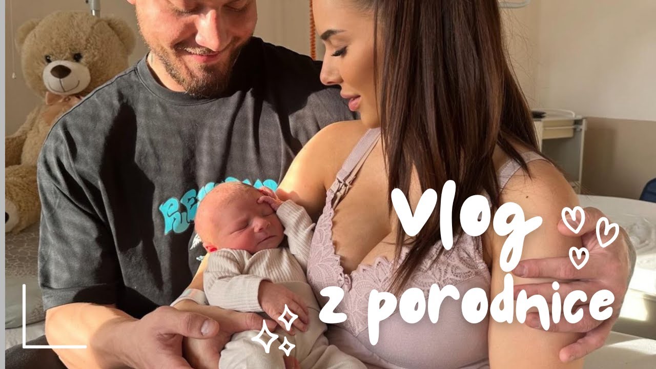 VLOG Z PORODNICE 🤰🏻| POCITY PŘED PORODEM |PRVNÍ SETKÁNÍ S KYLIÁNKEM ♥️