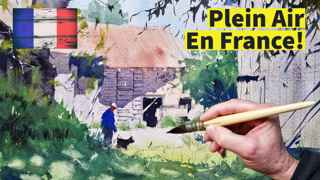 Watercolor Painters! - FRAME that View! - Left, Right, Top & Bottom!