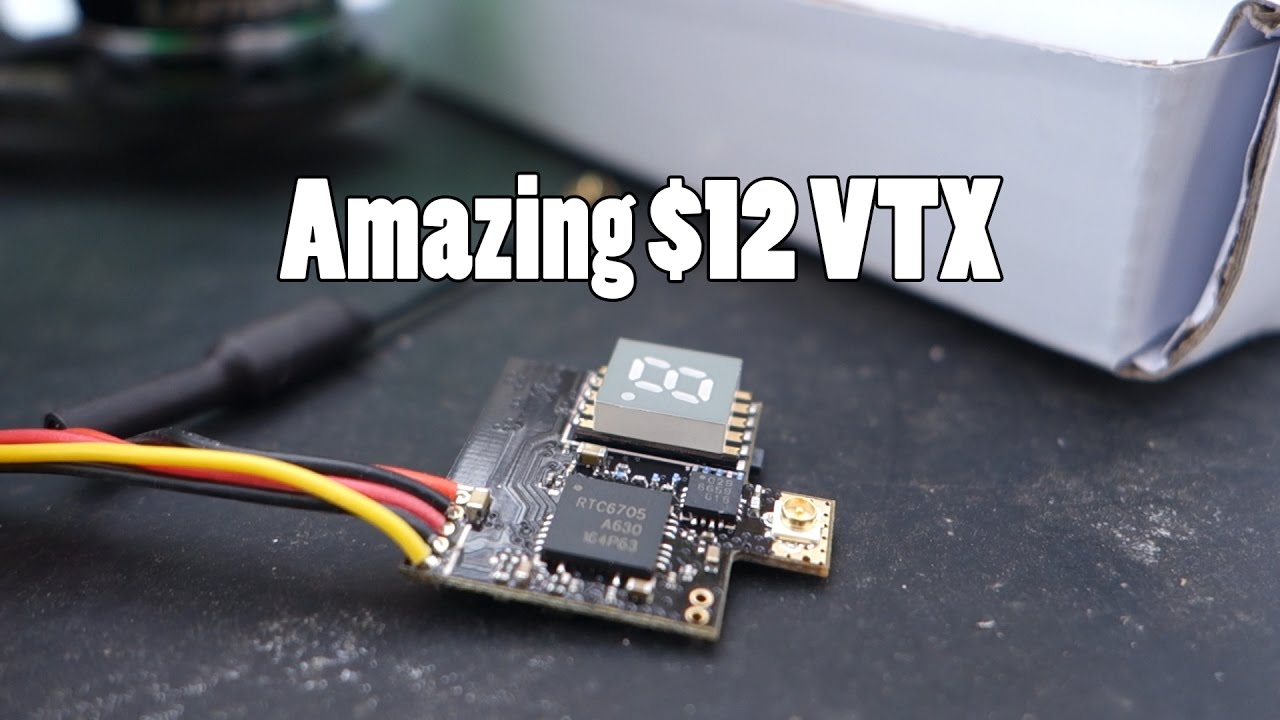 Best Value VTX ever? Eachine VTX03 // $12 // 72 Channel // 25/50/200mw //