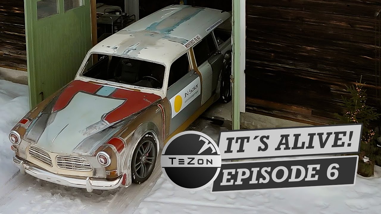 The TeZon – It´s Alive – Episode 6 – Tesla Model S with a Volvo Amazon body