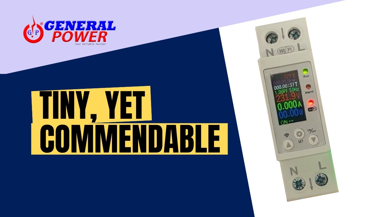 JML DIN RAIL MOUNT COMPACT OVER/UNDER VOLTAGE, OVERCURRENT PROTECTION METER