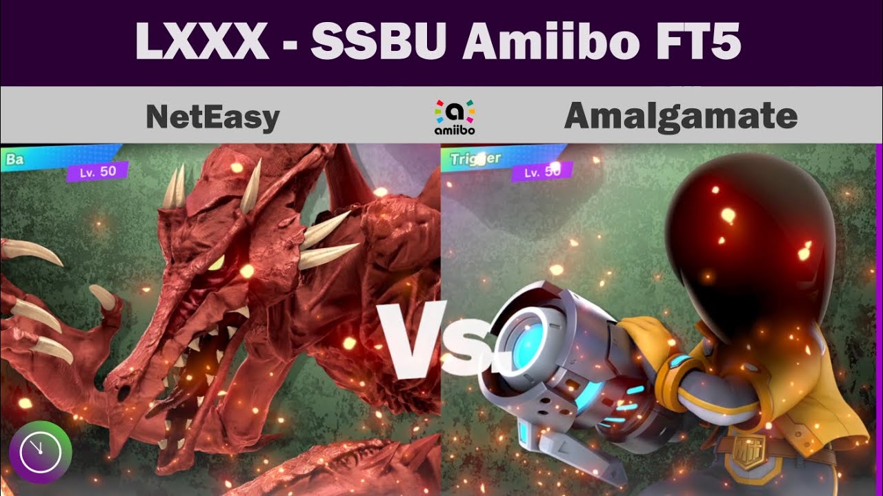 LXXX Amiibo FT5 Showcase: NetEasy - Ridley v Amalgamate - Mii Gunner