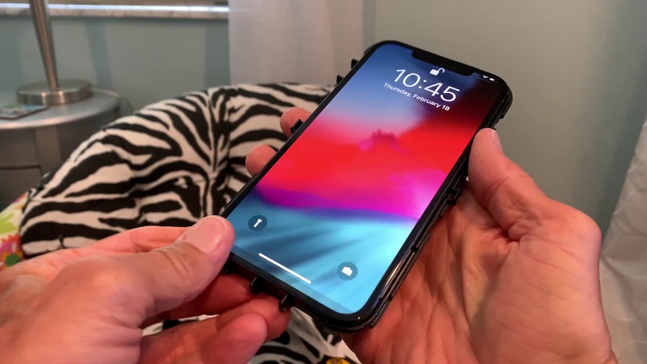 How to put your iPhone 12 Pro max in an Otter Box Defender Case
