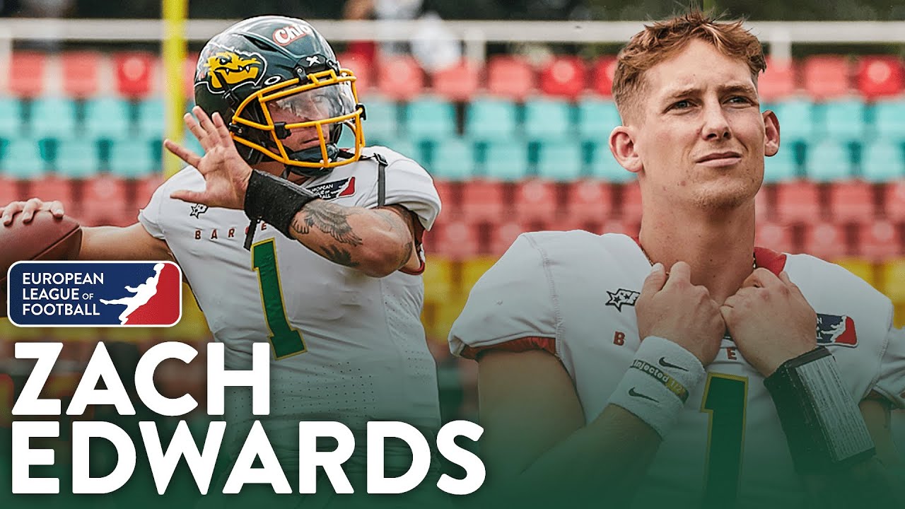 Zach Edwards  | Season Highlights Barcelona Dragons | Season 2021