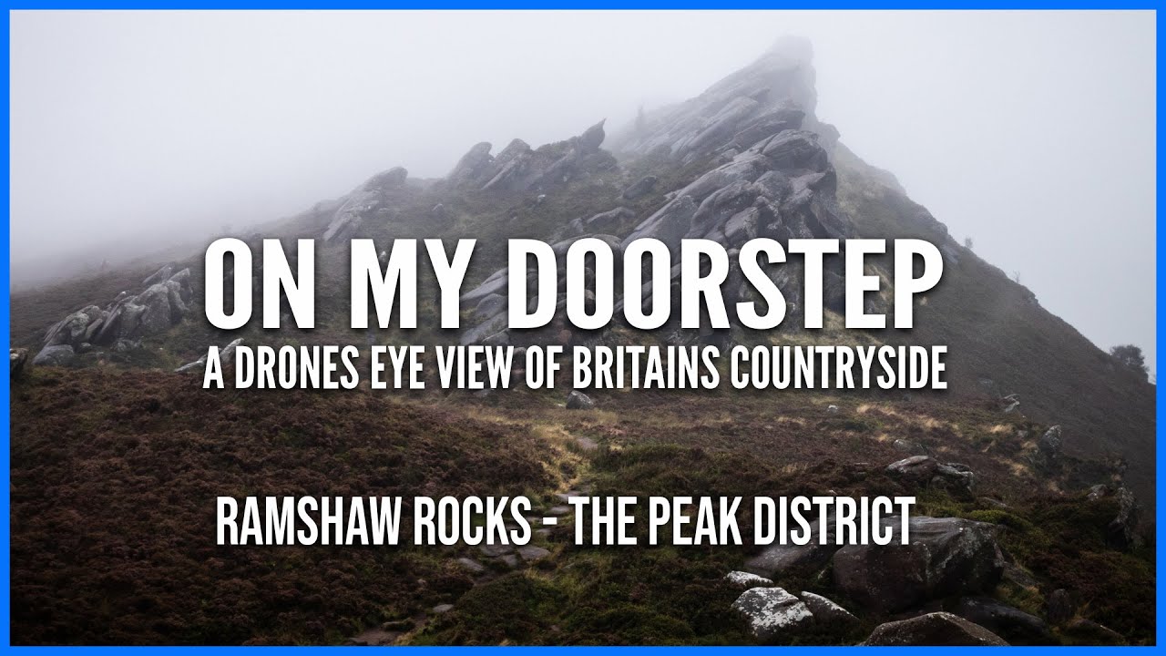 Ramshaw Rocks - The Peak District Drones Eye View