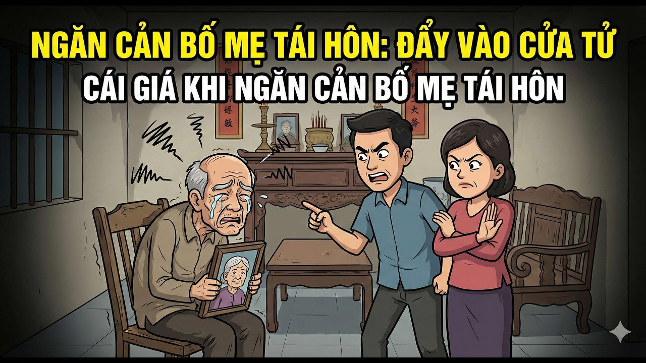 Càng Ngăn Cản Bố Mẹ Tái Hôn, Con Cái Càng Đẩy Bố Mẹ Vào Cửa Tử Sớm