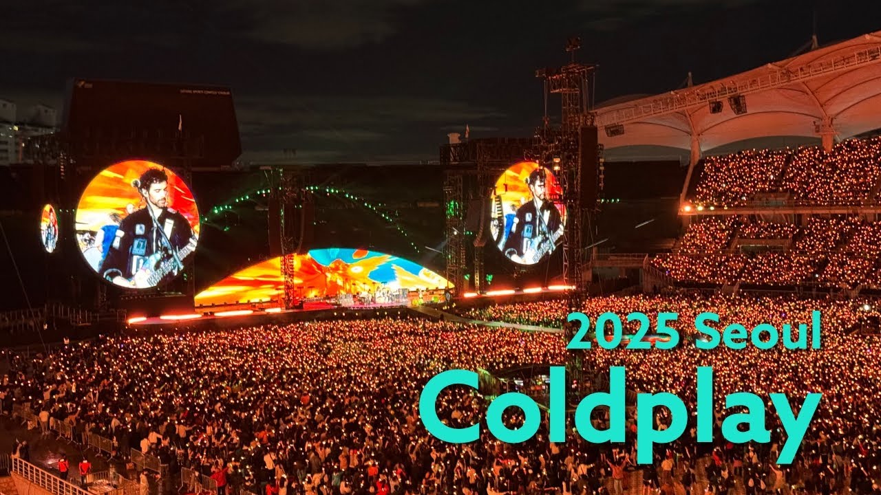 2025 Coldplay Concert Vlog | Music Of The Spheres | Seoul