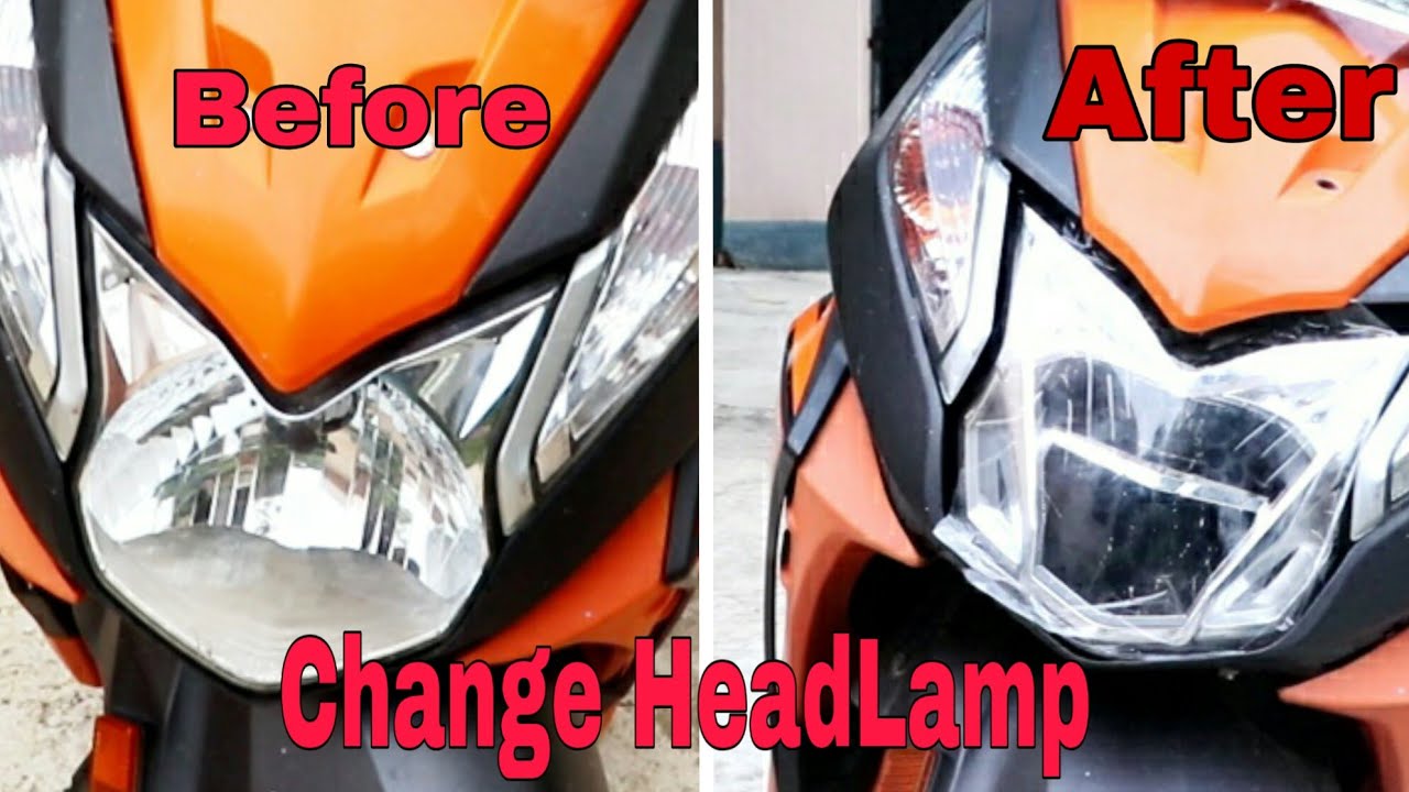 Installing LED HeadLight | Change Halogen HeadLamp to LED Head Lamp