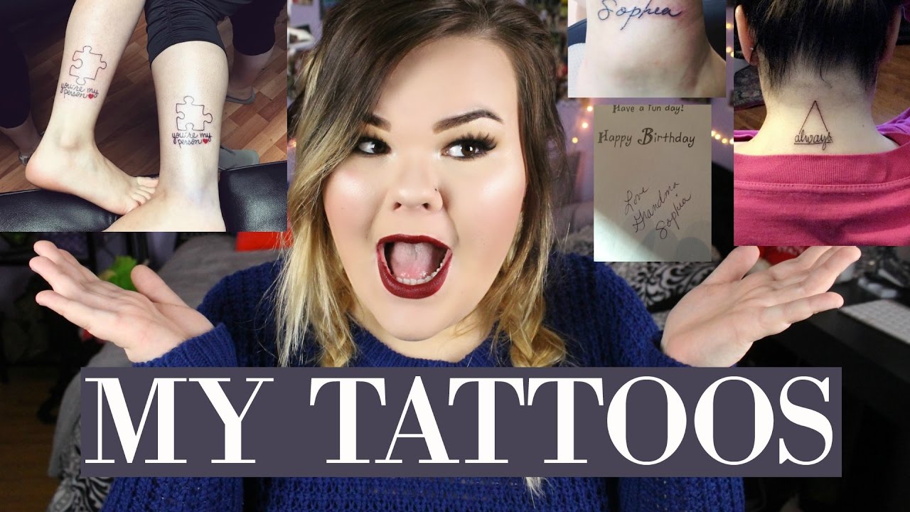ALL ABOUT MY TATTOOS!